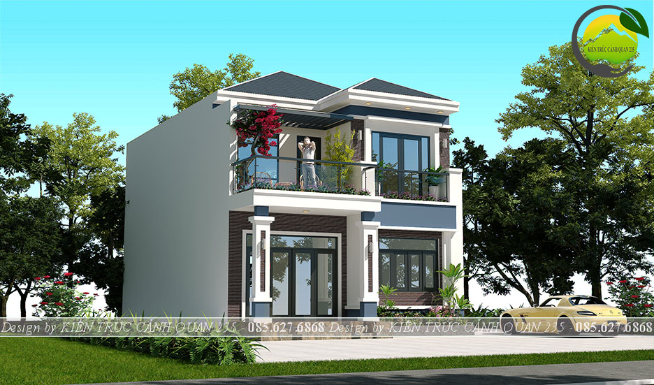 Biệt thự 2 tầng 3 phòng ngủ 130m2 tại quảng bình
