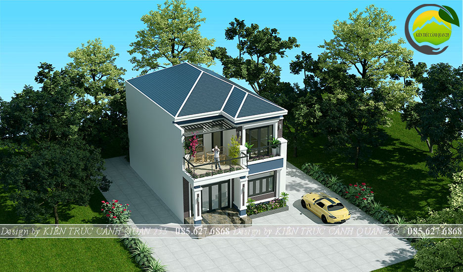 Biệt thự 2 tầng 3 phòng ngủ 130m2 tại quảng bình