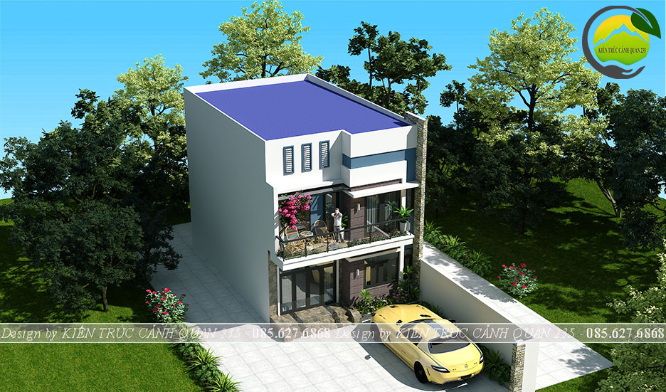 Biệt thự 2 tầng 3 phòng ngủ 130m2 tại quảng bình