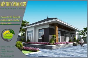 Biệt thự sân vườn 1 tầng 250m2 tại Lâm Đồng