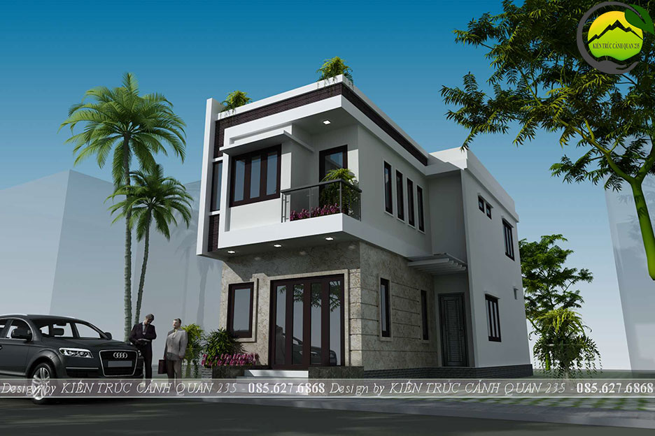 Nhà biệt thự 2 tầng 4 phòng ngủ 150m2