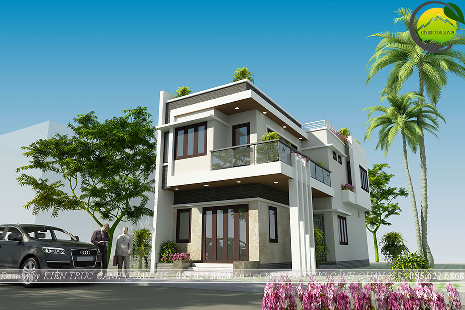 Nhà biệt thự 2 tầng 4 phòng ngủ 150m2