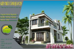 Nhà biệt thự 2 tầng 4 phòng ngủ 150m2