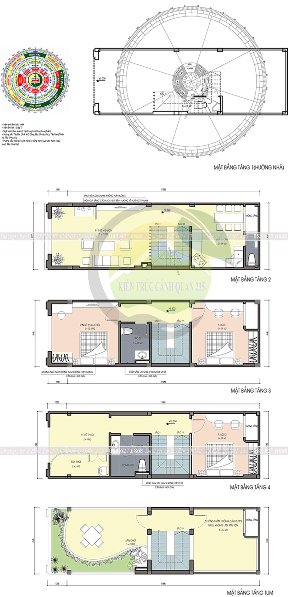 Nhà phố 4 tầng tân cổ điển 45m2 tại hồ chí minh