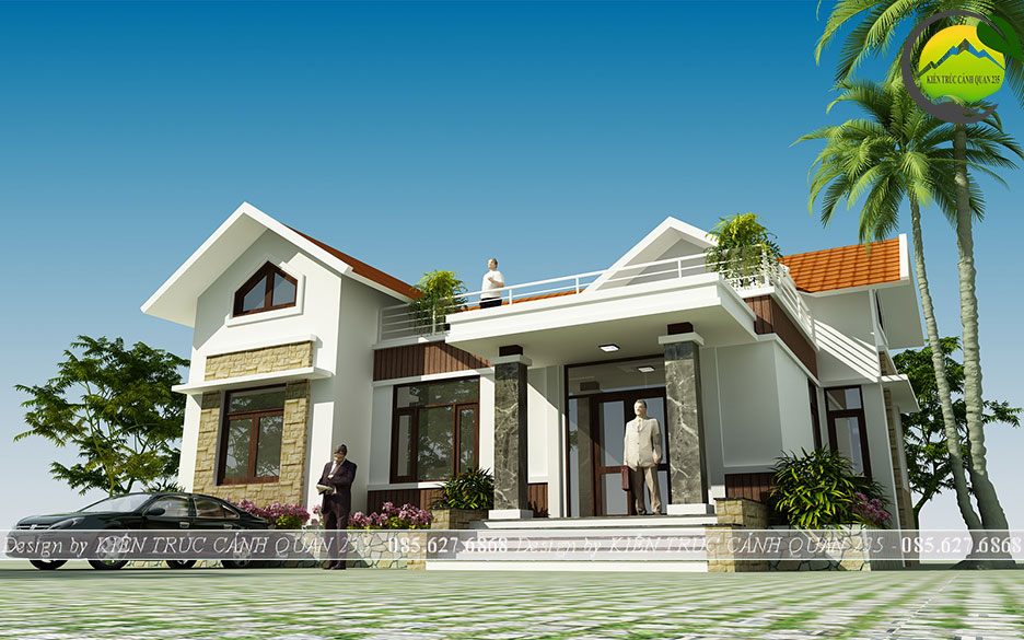 biet-thu-1-tang-mai-thai-180m2-tai-ha-noi
