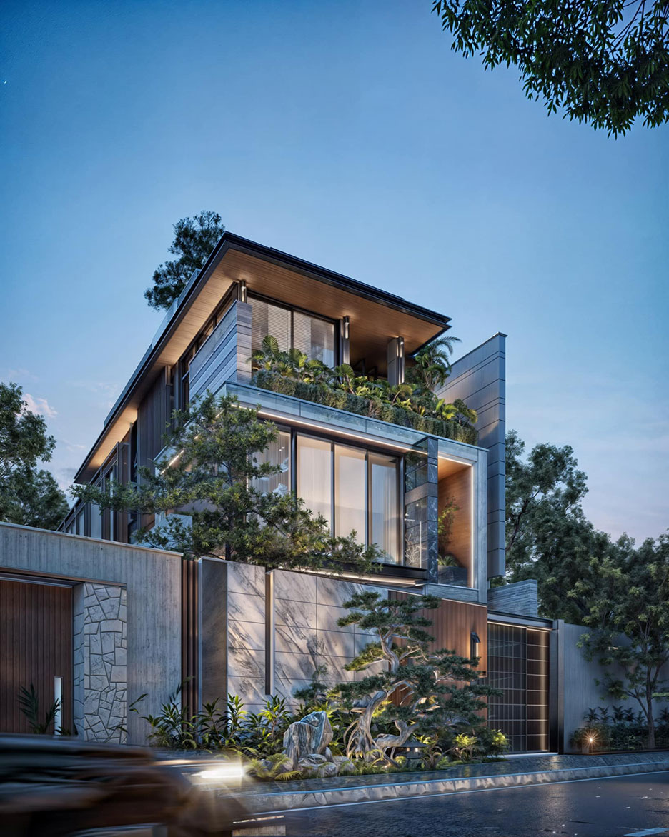 Biệt thự đẹp 3 tầng