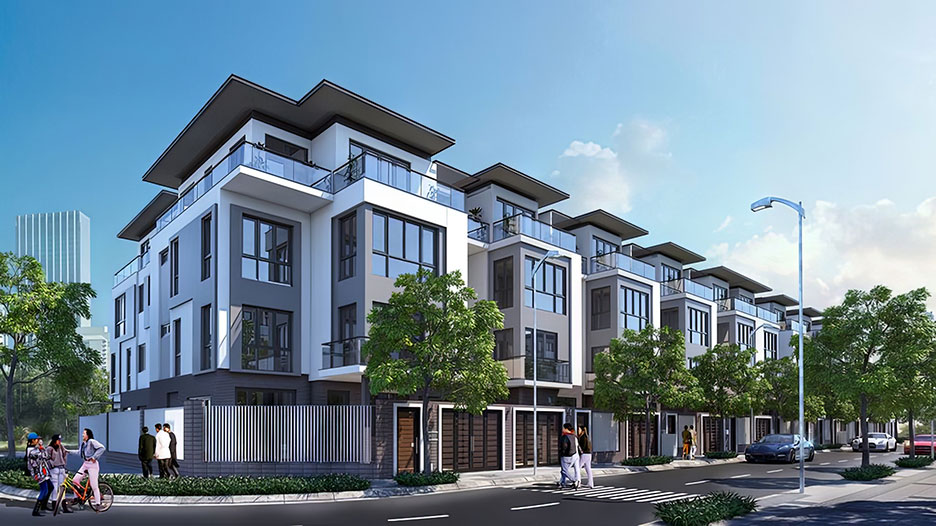 biệt thự đẹp liền kề