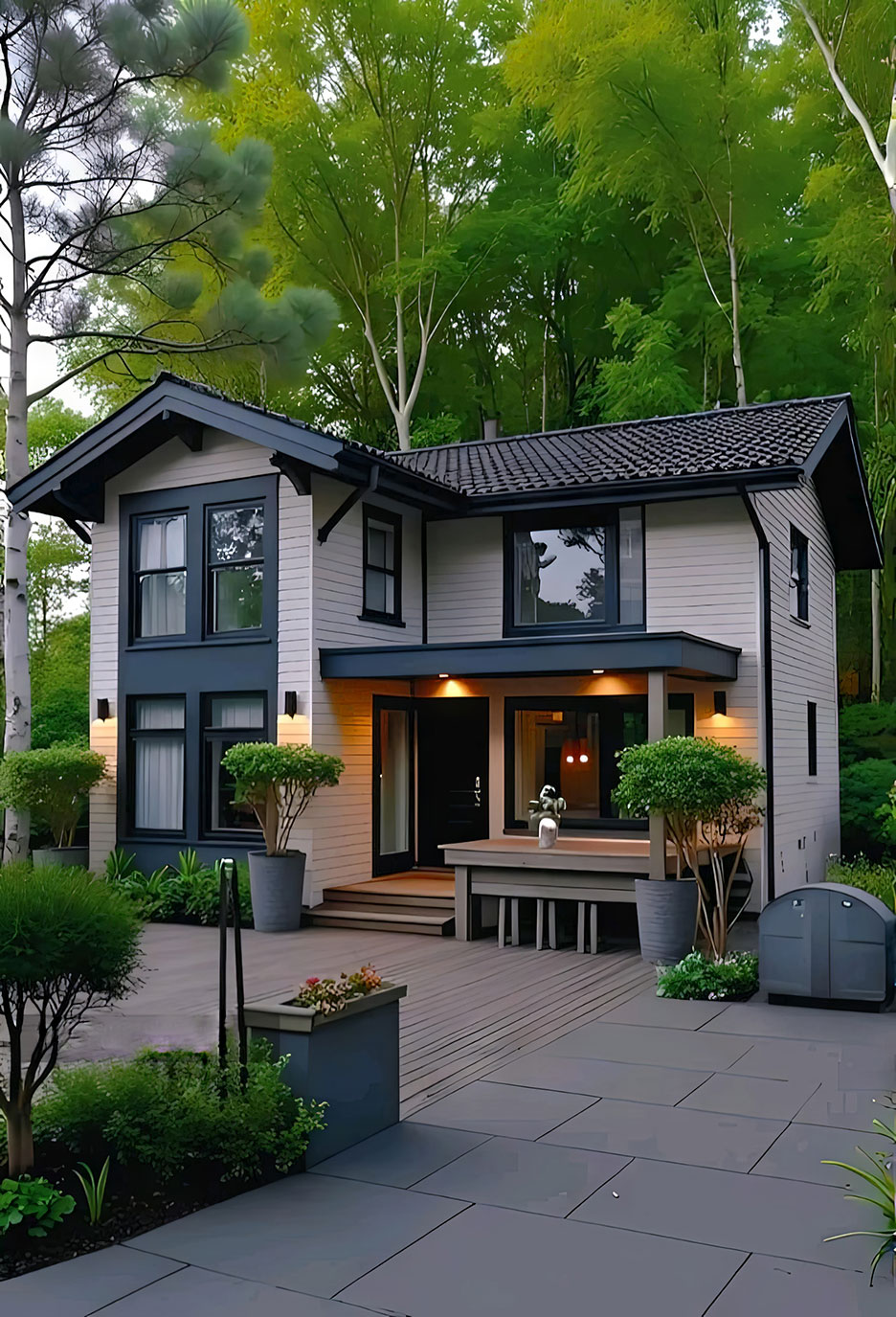 biệt thự đẹp mái thái