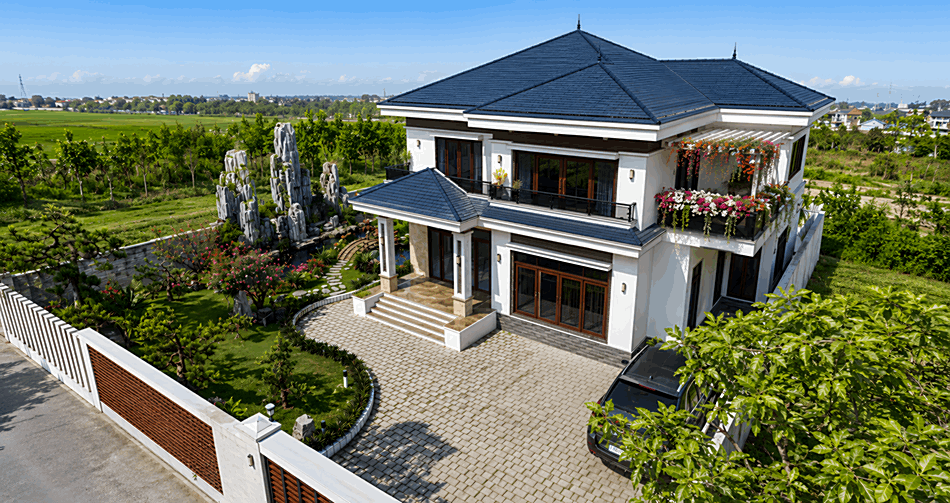 Biệt thự nhà vườn 2 tầng diện tích 250m2 tại Phú Thọ