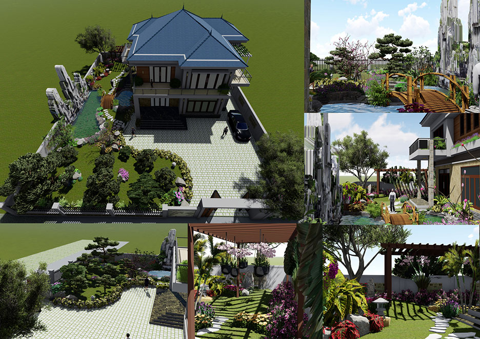 Biệt thự nhà vườn đẹp