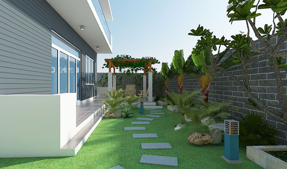 Biệt thự nhà vườn hiện đại