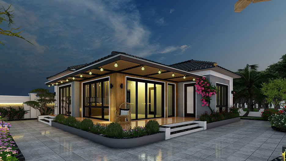 Biệt thự nhà vườn hiện đại