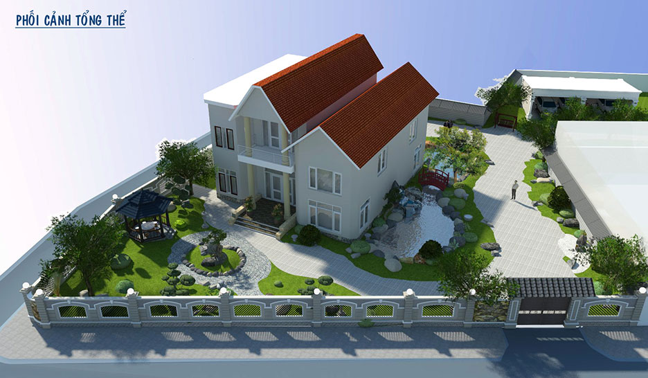 Biệt thự nhà vườn hiện đại