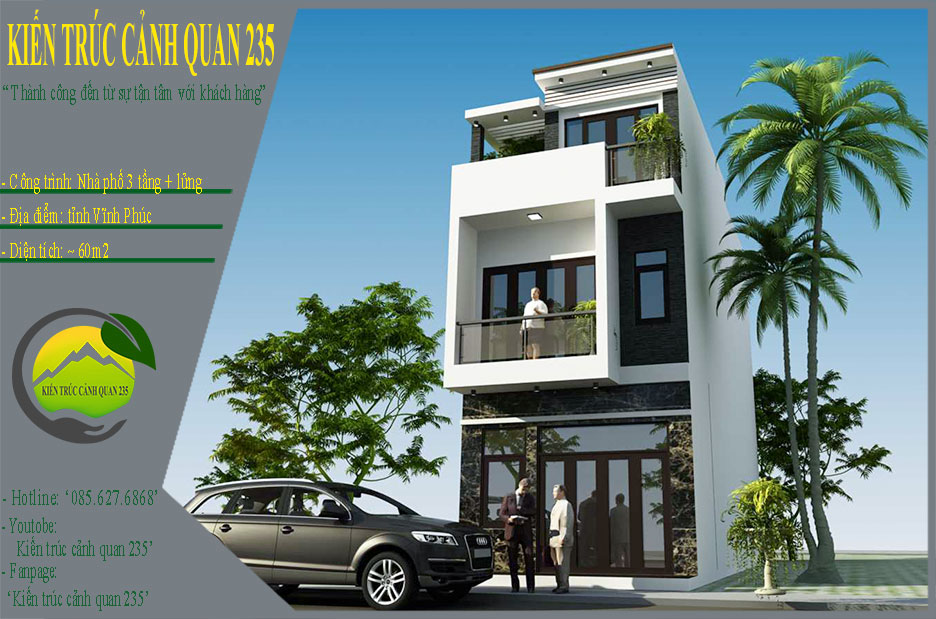 nha-pho-3-tang-co-gac-lung-2-phong-ngu-4,8x12,5m-tai-vinh-phuc