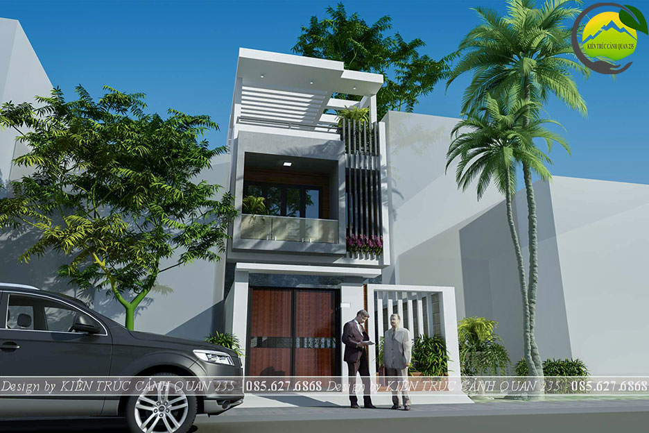 Nhà phố 3 tầng hiện đại 85m2 mặt tiền 5m