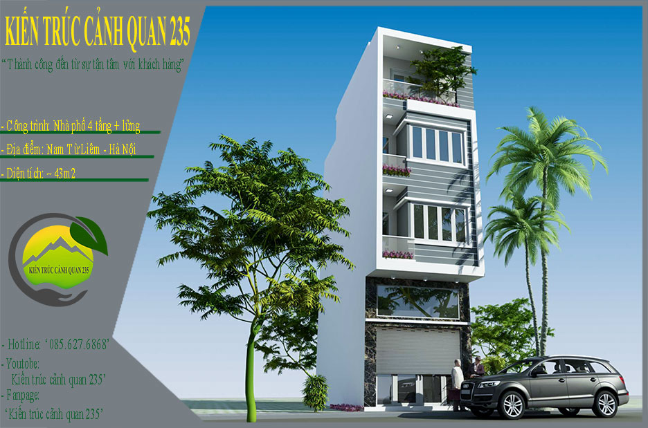 nha-pho-4-tang-hien-dai-ket-hop-kinh-doanh-4,3x10m-tai-ha-noi