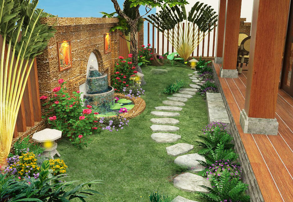 nhà vườn cấp 4