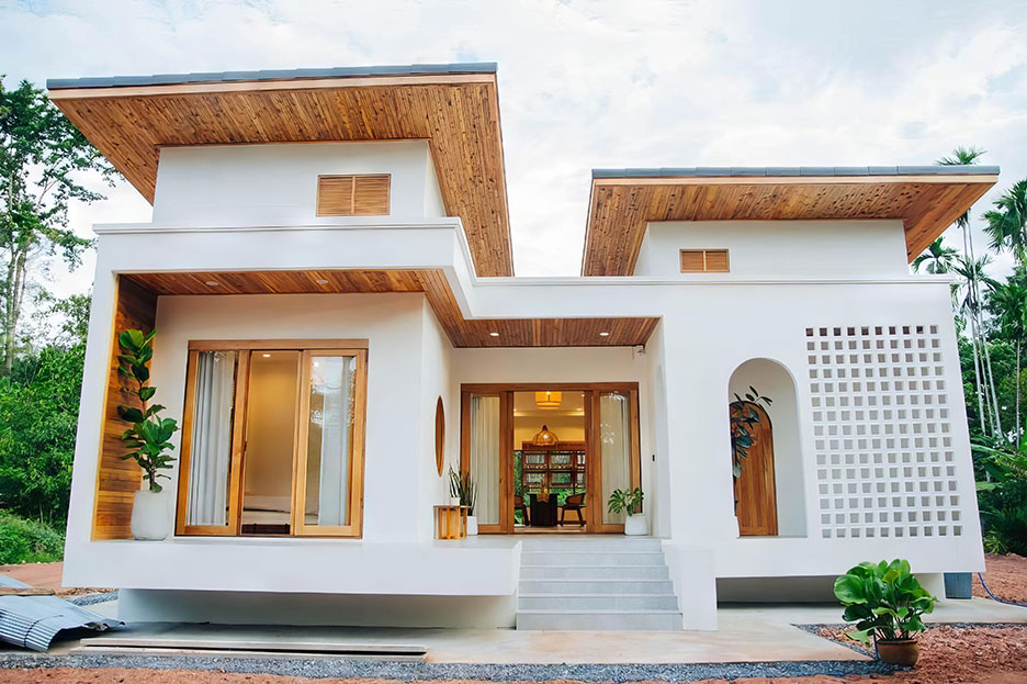 biệt thự 1 tầng đẹp