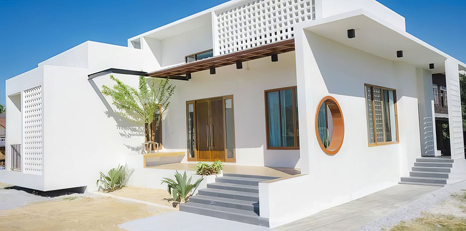 biệt thự 1 tầng 200m2