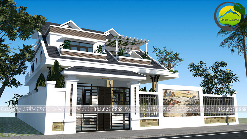 Biệt thự 2 tầng hiện đại