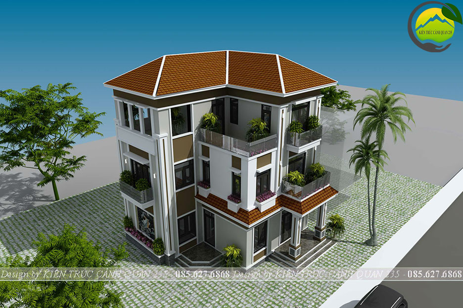 Biệt thự 3 tầng