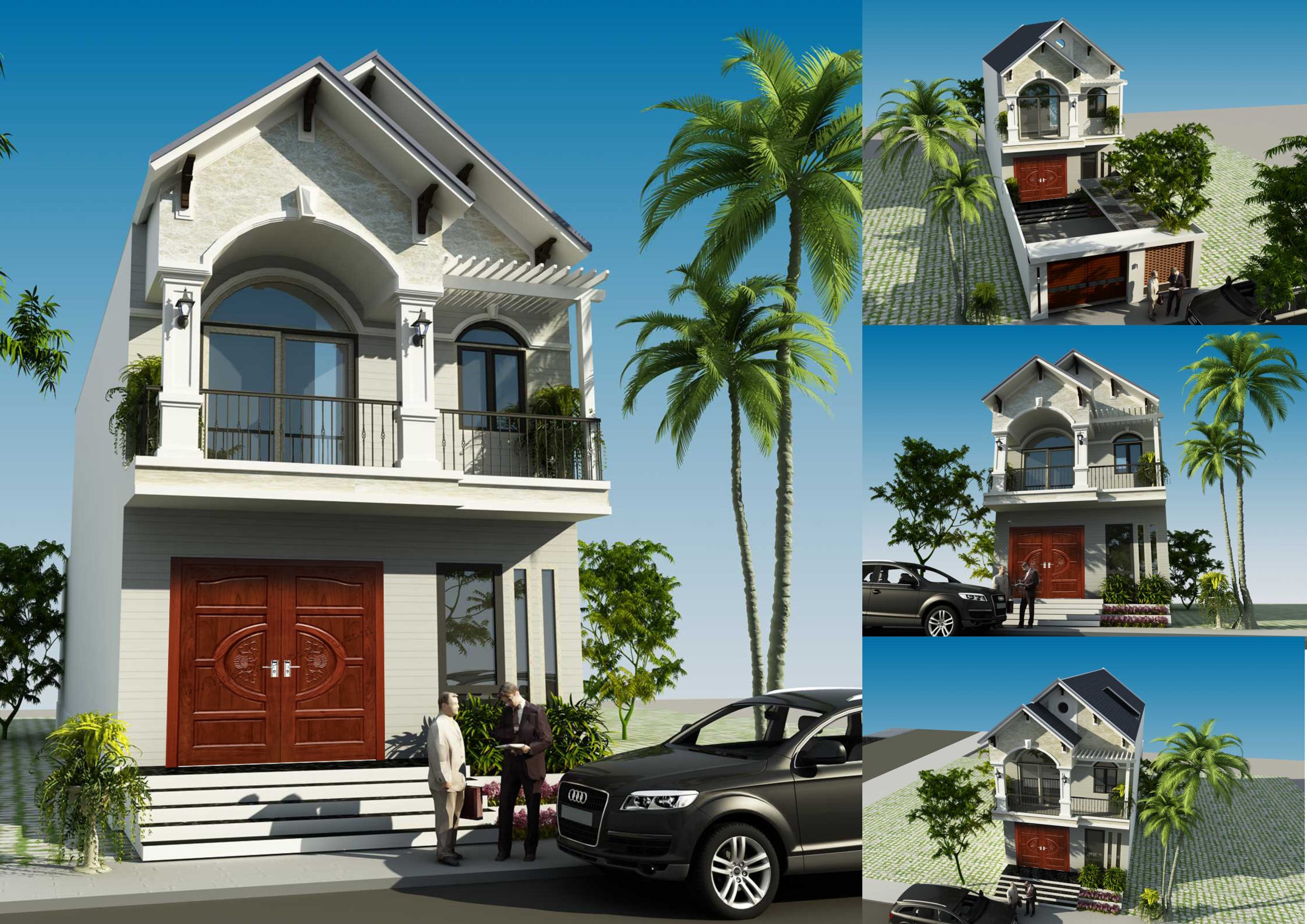 Mẫu thiết kế nhà vườn