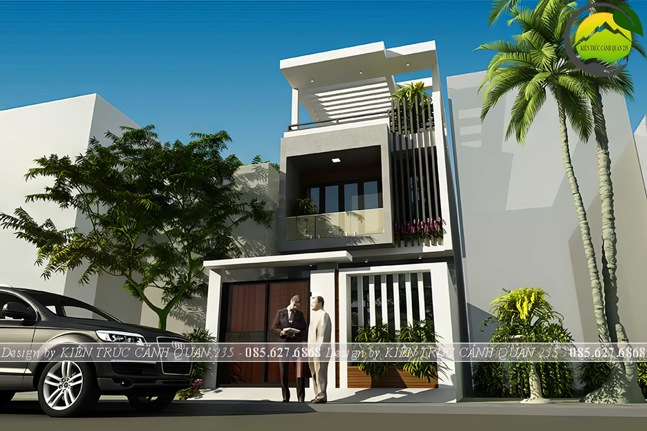 Mẫu thiết kế nhà phố 3 tầng