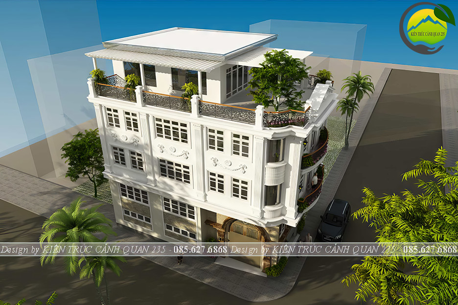 Mẫu nhà phố đẹp