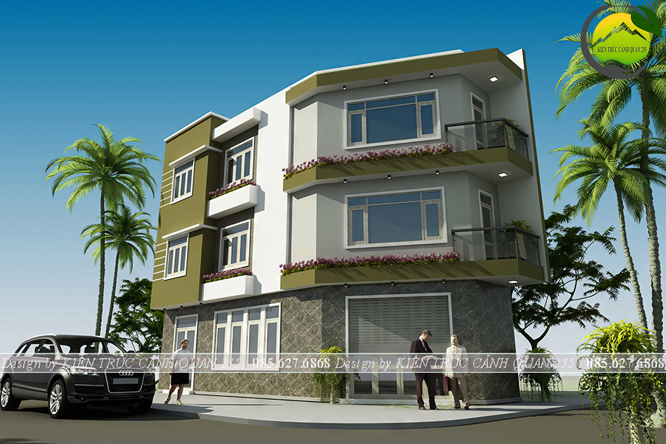 Mẫu nhà phố đẹp
