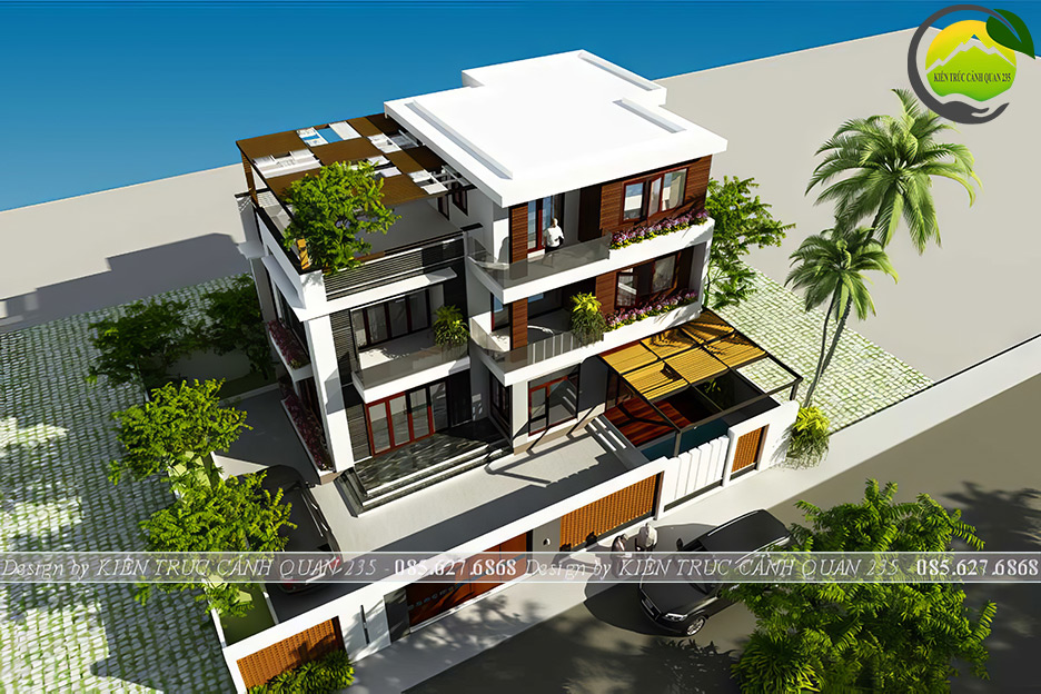 Mẫu nhà phố đẹp