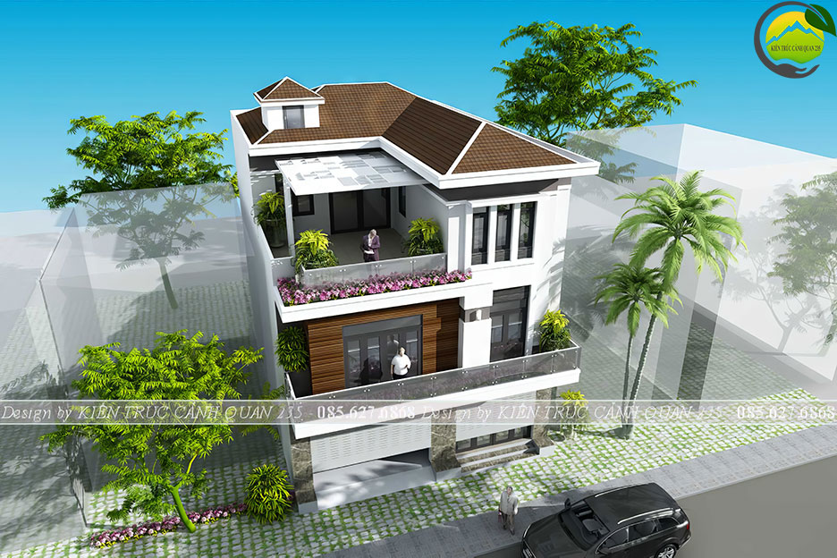 Mẫu nhà phố đẹp