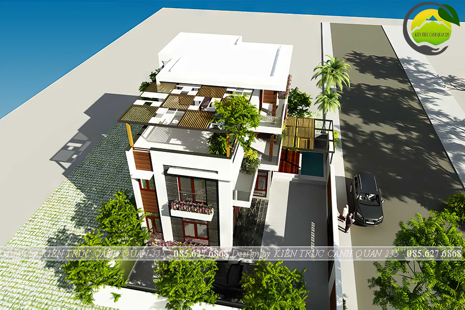 Mẫu nhà phố đẹp