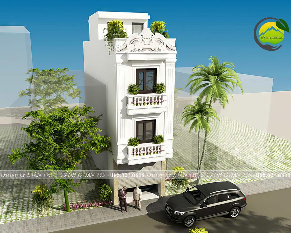 Mẫu nhà phố đẹp