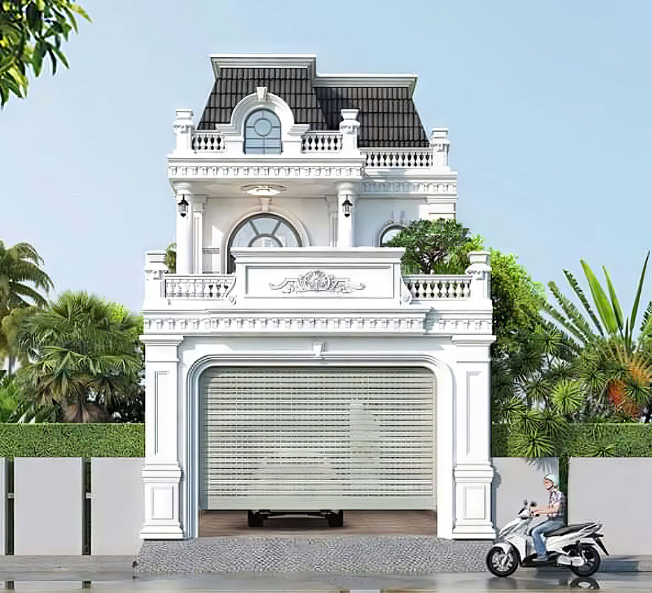nhà phố cổ điển