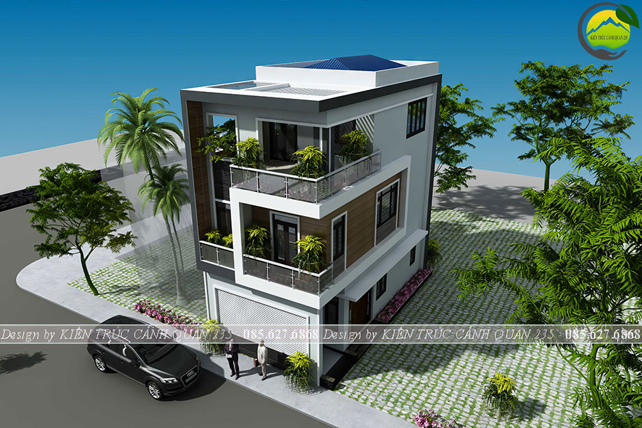 Nhà phố hiện đại