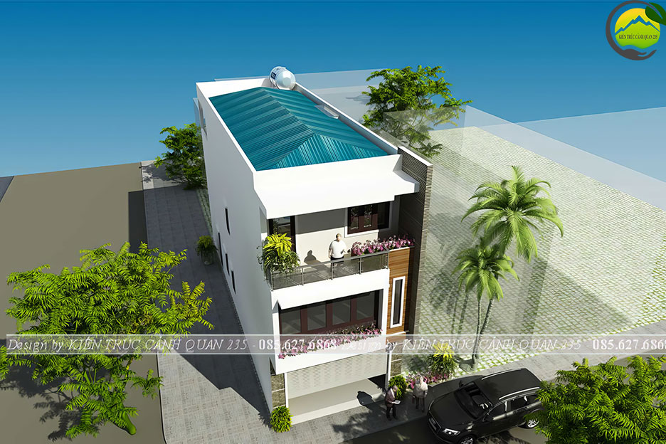 Nhà phố ngang 5m