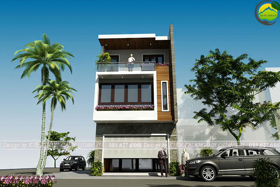 Nhà phố ngang 5m