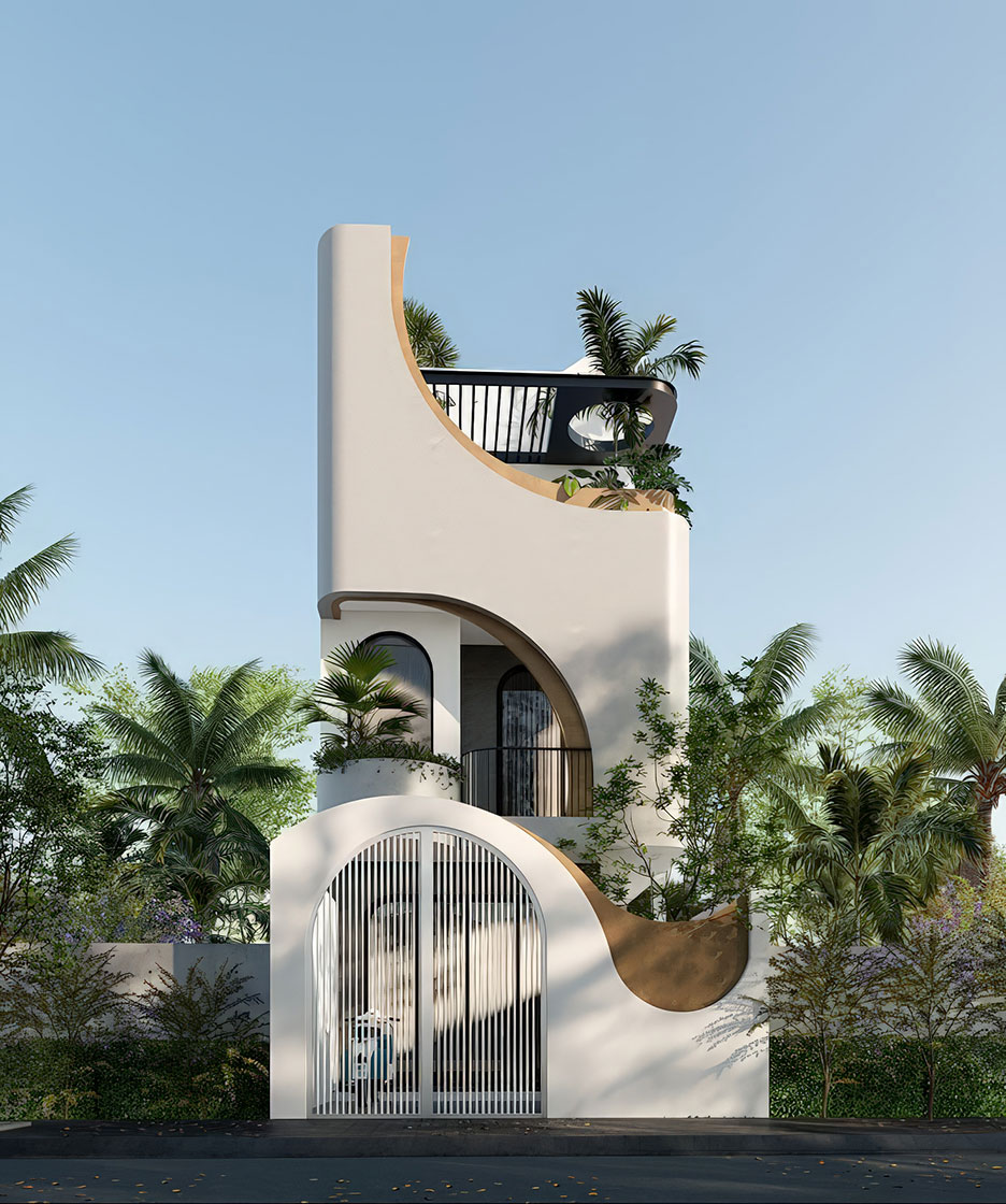 nhà phố 3 tầng mặt tiền đẹp