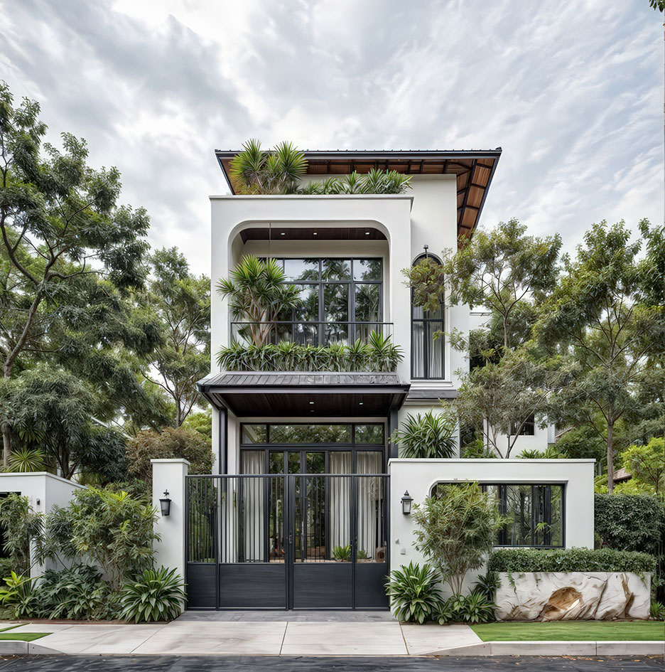 nhà 3 tầng mặt tiền 8m