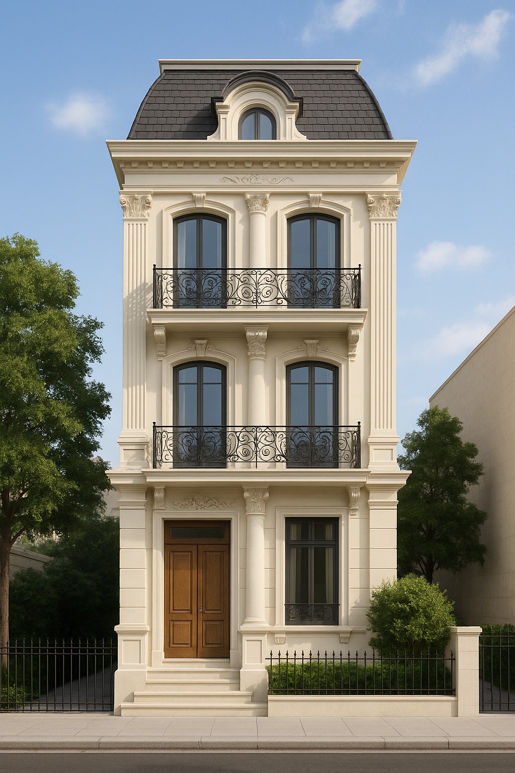 nhà 3 tầng mặt tiền 8m