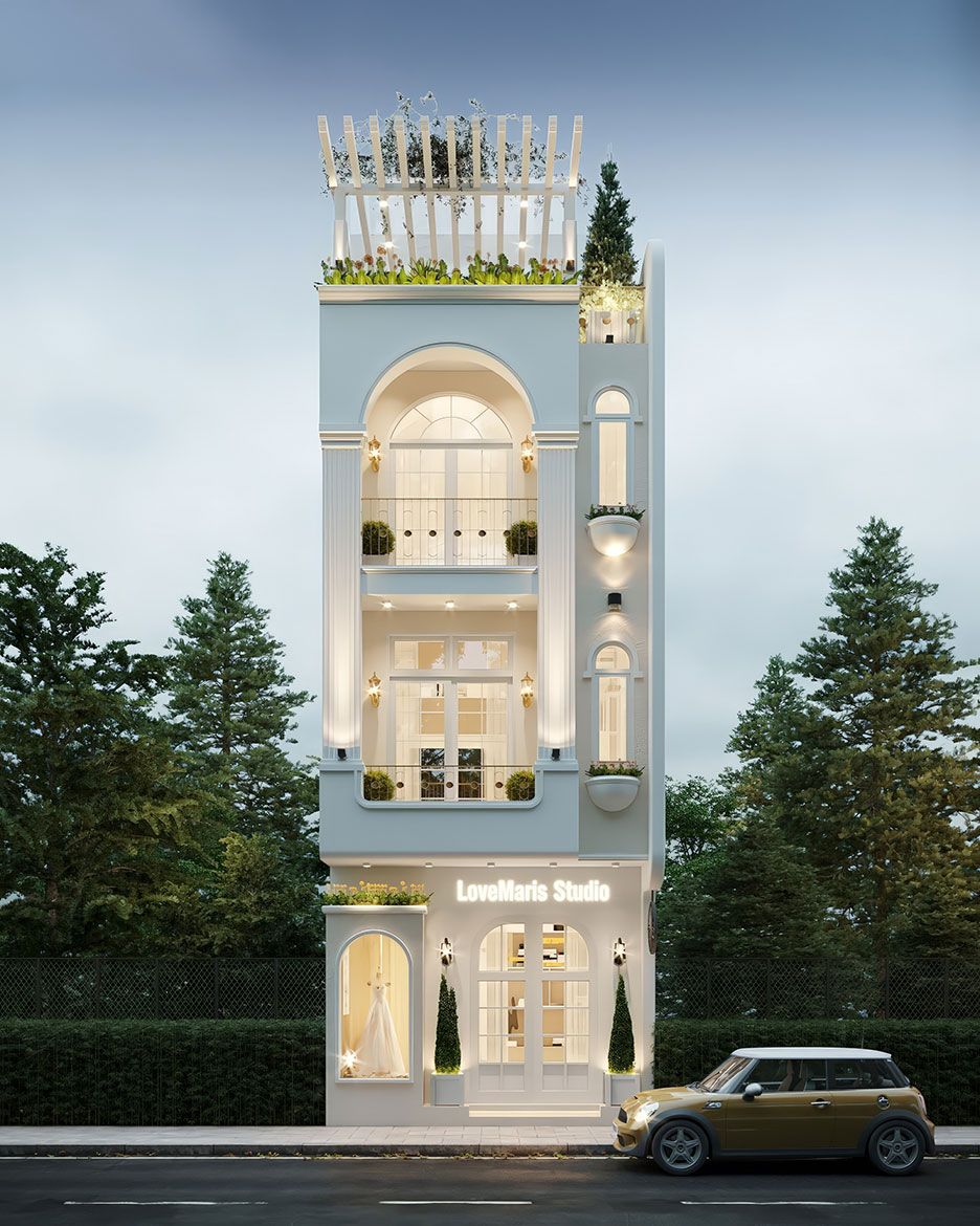 nhà 3 tầng kết hợp kinh doanh