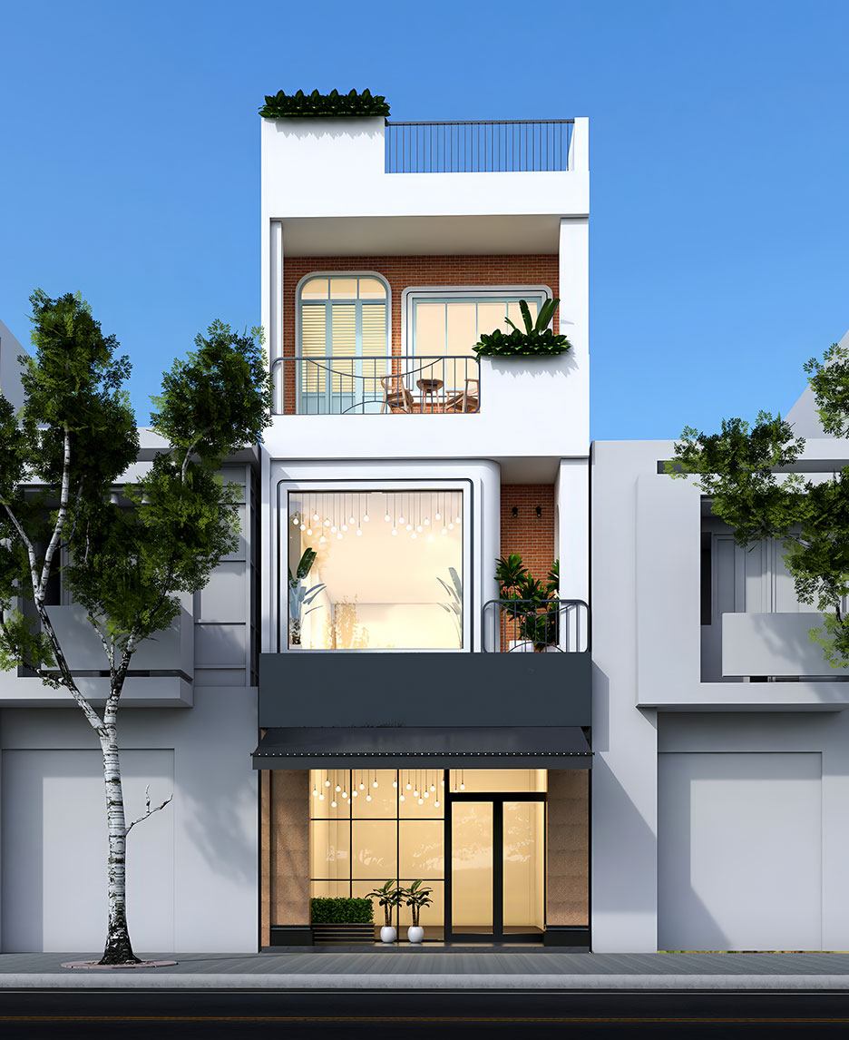 nhà 3 tầng kết hợp kinh doanh