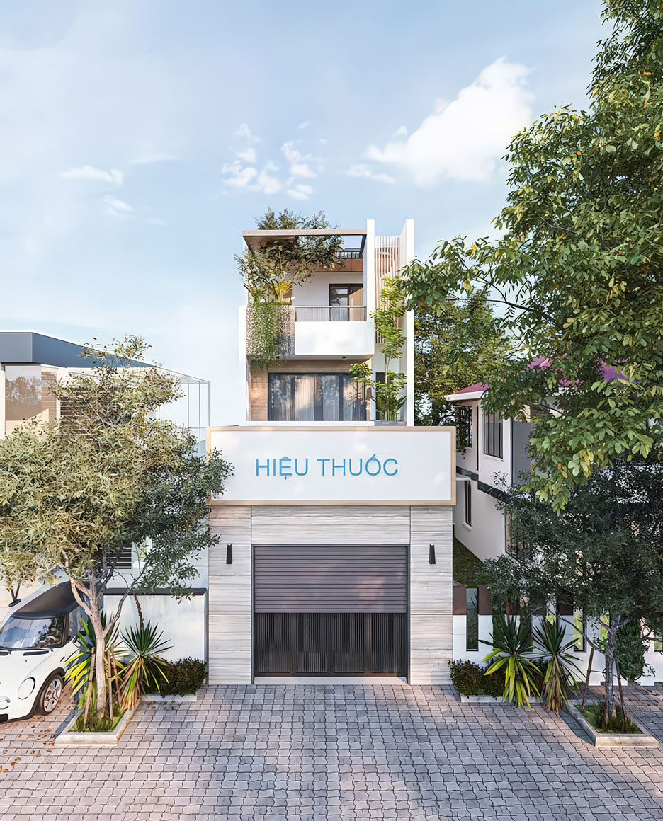 nhà phố 3 tầng kết hợp kinh doanh