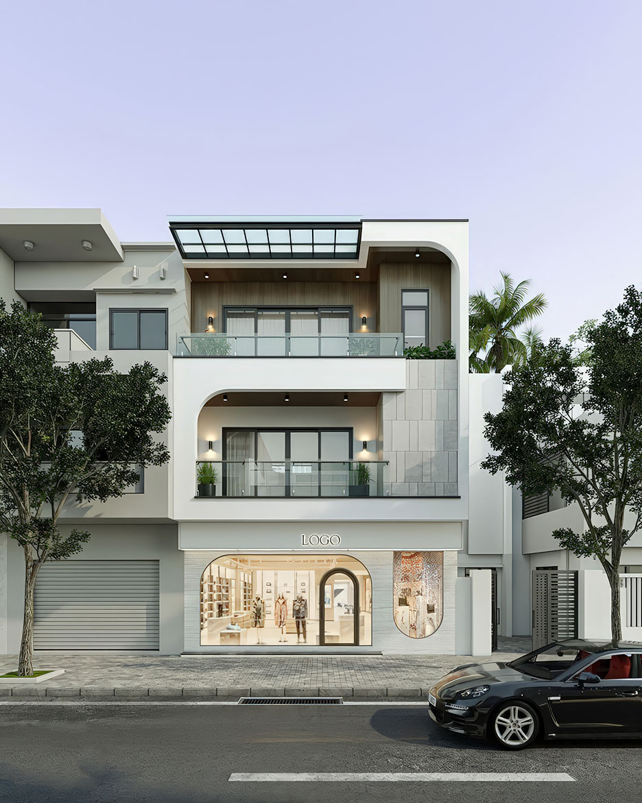 nhà phố 3 tầng kết hợp kinh doanh