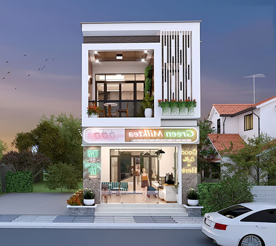 nhà 3 tầng kết hợp kinh doanh